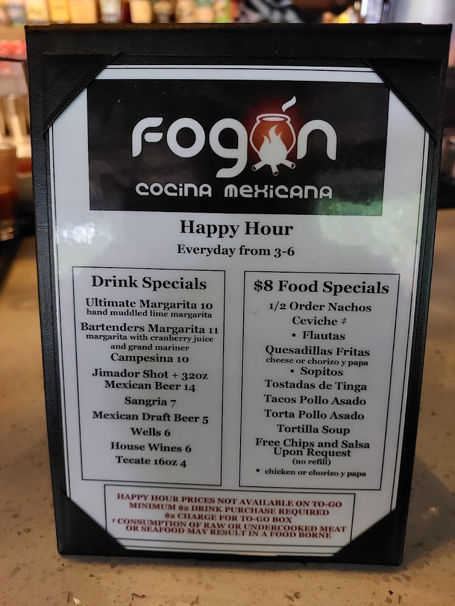 Fogón Cocina Mexicana Menu - Image 6